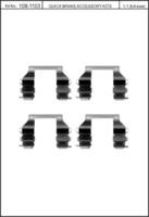 Kawe 109-1103 Spring set disc brake Kawe 109-1103 Spring set disc brake