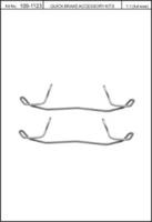 Kawe 109-1123 Spring set disc brake