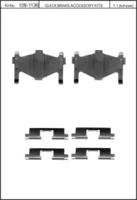 Kawe 109-1136 Spring set disc brake