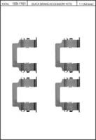 Kawe 109-1161 Монтажний комплект гальмівних колодок