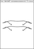 Kawe 109-1180 Монтажний комплект гальмівних колодок Kawe 109-1180 Монтажний комплект гальмівних колодок