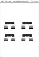 Kawe 109-1214 Комплект монтажный дисковых тормозных колодок