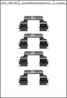 Kawe 109-1231 Spring set disc brake