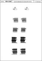 Kawe 109-1240 Монтажний комплект гальмівних колодок