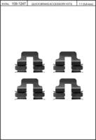 Kawe 109-1247 Монтажний комплект гальмівних колодок Kawe 109-1247 Монтажний комплект гальмівних колодок