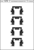 Kawe 109-1278 Монтажний комплект гальмівних колодок