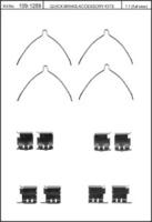 Kawe 109-1289 Монтажний комплект гальмівних колодок Kawe 109-1289 Монтажний комплект гальмівних колодок