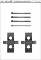 Kawe 109-1296 Монтажний комплект гальмівних колодок Kawe 109-1296 Монтажний комплект гальмівних колодок