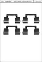 Kawe 109-1609 Монтажний комплект гальмівних колодок