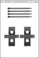 Kawe 109-1611 Монтажний комплект гальмівних колодок