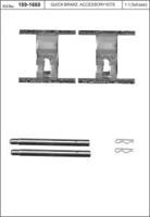 Kawe 109-1660 Spring set disc brake