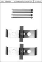 Kawe 109-1674 Spring set disc brake