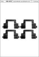 Kawe 109-1679 Комплект монтажный дисковых тормозных колодок Kawe 109-1679 Комплект монтажный дисковых тормозных колодок