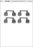 Kawe 109-1698 Spring set disc brake