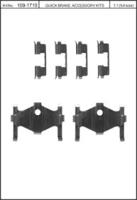 Kawe 109-1710 Монтажний комплект гальмівних колодок