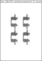 Kawe 109-1711 Spring set disc brake