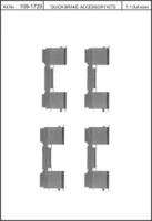 Kawe 109-1729 Spring set disc brake