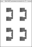 Kawe 109-1732 Spring set disc brake Kawe 109-1732 Spring set disc brake