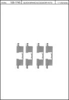 Kawe 109-1745 Spring set disc brake