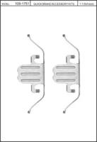 Kawe 109-1751 Комплект монтажный дисковых тормозных колодок Kawe 109-1751 Комплект монтажный дисковых тормозных колодок