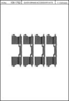 Kawe 109-1762 Комплект монтажный дисковых тормозных колодок