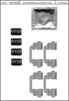 Kawe 109-1828 Комплект монтажный дисковых тормозных колодок Kawe 109-1828 Комплект монтажный дисковых тормозных колодок