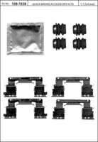 Kawe 109-1838 Spring set disc brake Kawe 109-1838 Spring set disc brake