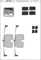 Kawe 109-1851 Spring set disc brake