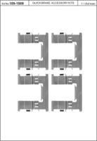 Kawe 109-1869 Spring set disc brake