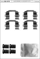 Kawe 109-1870 Монтажний комплект гальмівних колодок Kawe 109-1870 Монтажний комплект гальмівних колодок