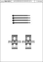 Kawe 109-1878 Монтажний комплект гальмівних колодок