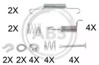 A.B.S. 0010Q Spring set disc brake
