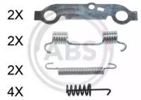 A.B.S. 0537Q Комплект пружинок барабанних гальм