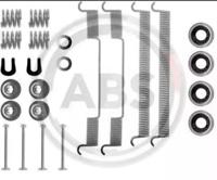 A.B.S. 0543Q Монтажний комплект гальмівних колодок