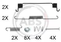A.B.S. 0561Q Монтажний комплект гальмівних колодок A.B.S. 0561Q Монтажний комплект гальмівних колодок