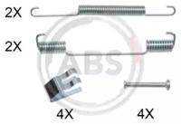 A.B.S. 0608Q Монтажний комплект гальмівних колодок