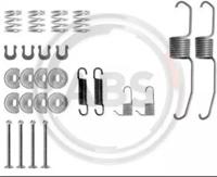 A.B.S. 0637Q Монтажний комплект гальмівних колодок