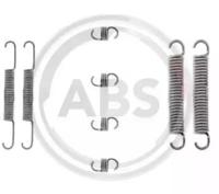 A.B.S. 0662Q Комплект монтажный дисковых тормозных колодок