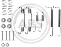 A.B.S. 0709Q Монтажний комплект гальмівних колодок