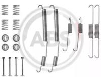A.B.S. 0753Q Монтажний комплект гальмівних колодок