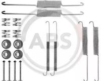 A.B.S. 0758Q Комплект монтажный дисковых тормозных колодок
