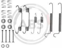 A.B.S. 0766Q Комплект монтажный дисковых тормозных колодок