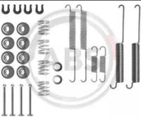 A.B.S. 0787Q Комплект монтажный дисковых тормозных колодок