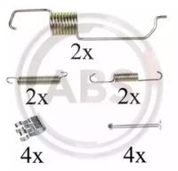 A.B.S. 0798Q Монтажний комплект гальмівних колодок