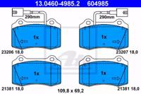 Ate 13.0460-4985.2 Brake pads
