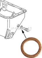 Jp Group 8113850100 Прокладка маслосливной пробки Jp Group 8113850100 Прокладка маслосливной пробки