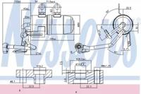 Nissens 95384 Осушувач кондиціонера