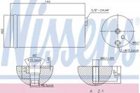 Nissens 95405 Осушувач кондиціонера