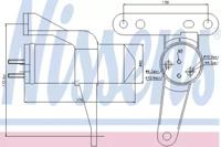 Nissens 95470 Осушувач кондиціонера