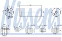 Nissens 95524 Осушувач кондиціонера